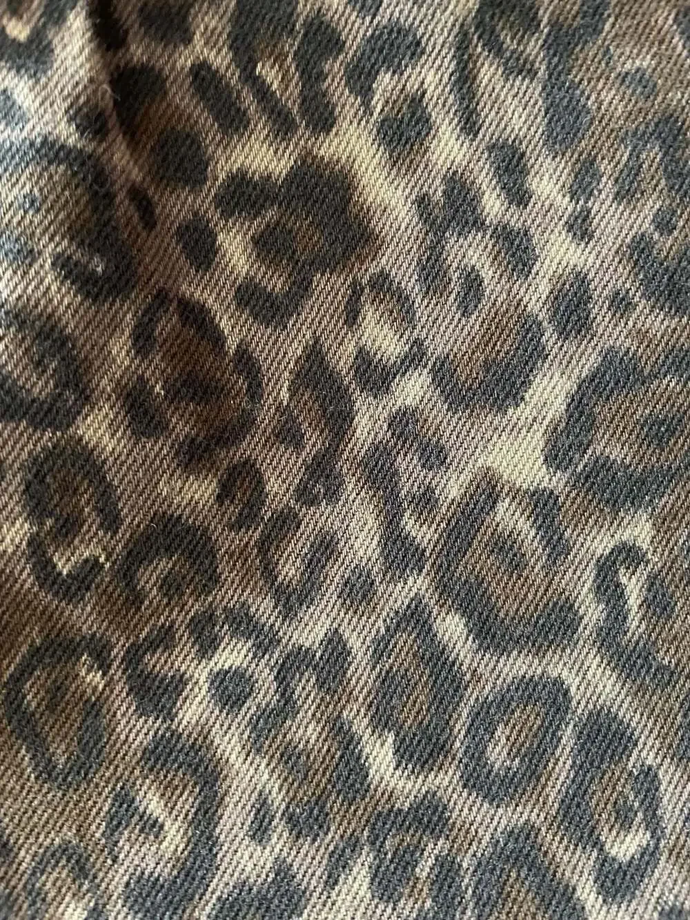 Levi’s Premium Baggy Dad Leopard Print Wide Leg Jeans Y2K 27 - Picture 8 of 8